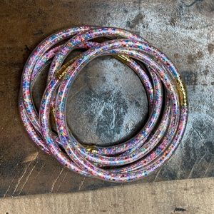 ✨multi color glitter bracelet (pack of 5)✨